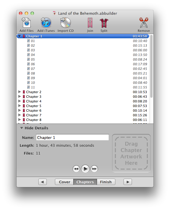 Audiobook Builder MacOSX1.5.4 ƽ