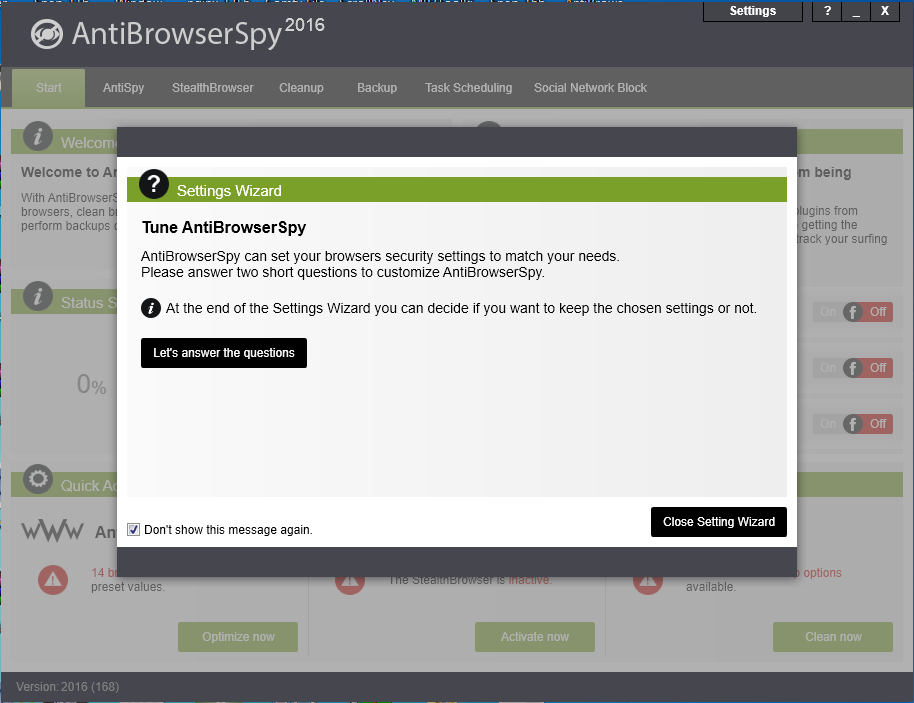 Abelssoft AntiBrowserSpy Pro 201616.168 ƽ