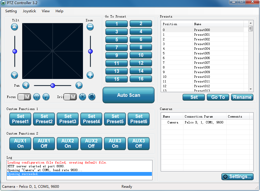 Serial Port Tool PTZ Controller3.2.938 ƽ