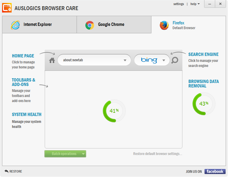 ҽAuslogics Browser Care3.1.1.0 Ѱ