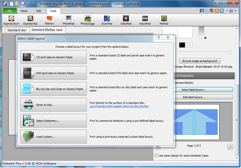 NCH Disketch Disc Label Plus3.39 ƽ