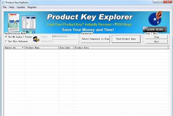 nsasoft product key explorer3.8.9.0 免费版