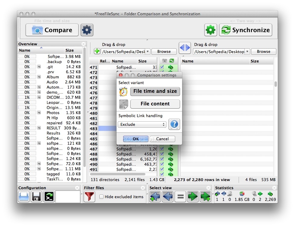 文件同步工具FreeFileSync For MAC7.9 Mac OS X 64-bit