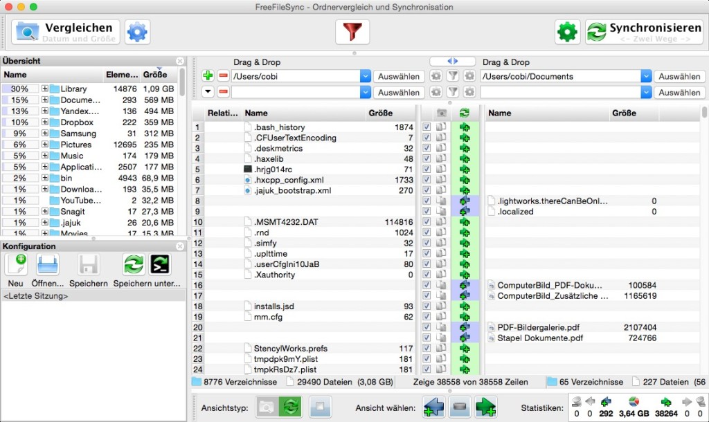 文件同步工具FreeFileSync For MAC7.9 Mac OS X 64-bit