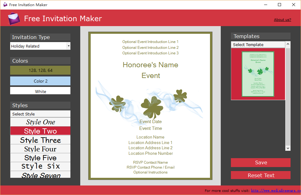 뺯Free Invitation Maker1.1.9.9 ٷ