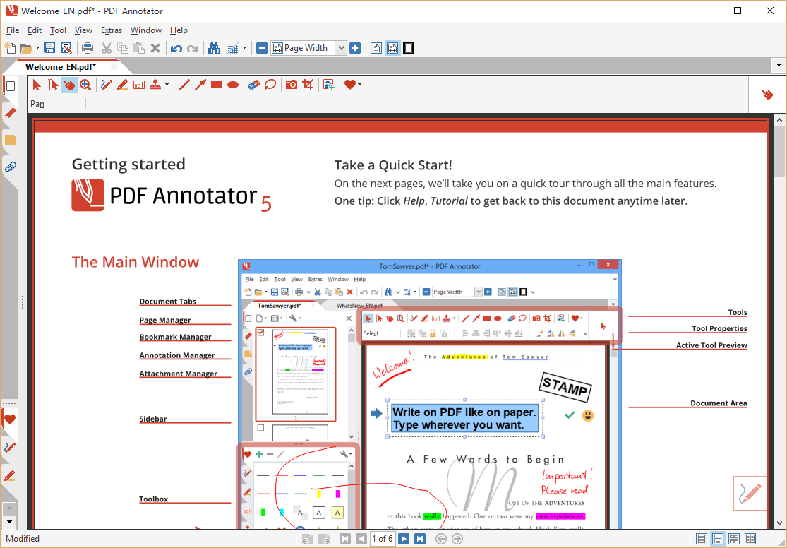 PDF Annotator编辑工具5.0.0.511 破解版