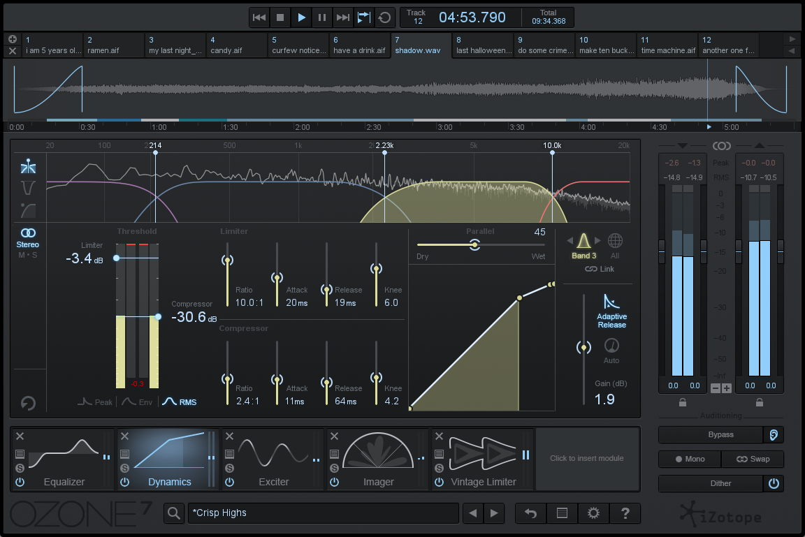 iZotope Ozone 7 Advanced MAC7.00 ƽ