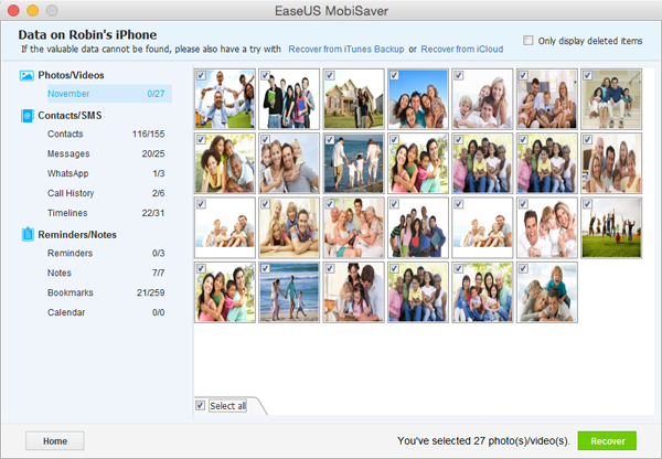 EaseUS MobiSaver for Mac5.0 Build 2014.12.08 ƽ