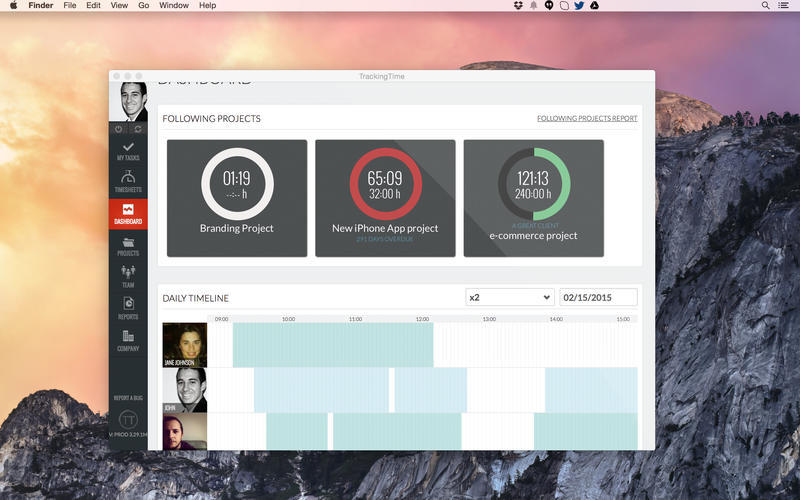 TrackingTime Mac1.5