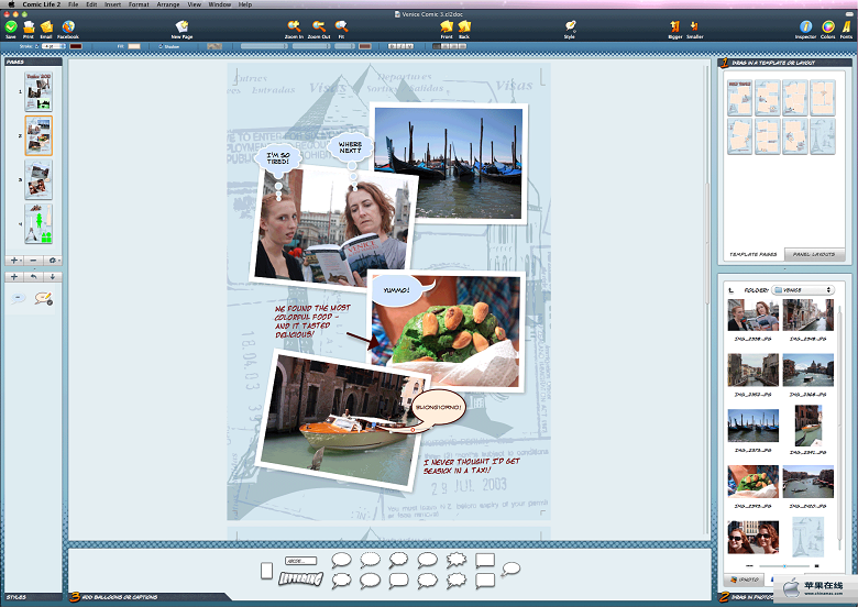 Comic Life for MacOSX3.1.3 破解版