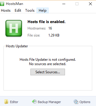 Hostsļ޸ĹHostsMan4.6.103 ɫ