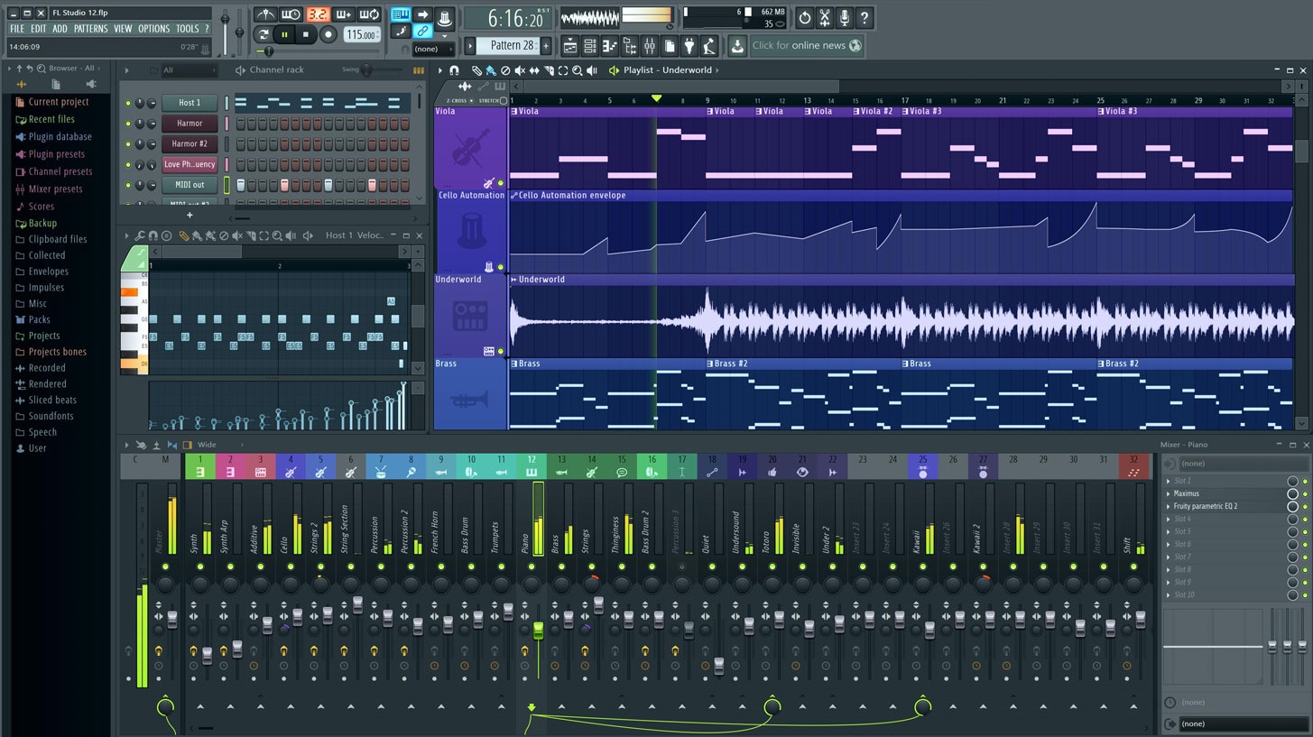 Image-Line FL Studio Producer Edition12.2 Beta1 破解版