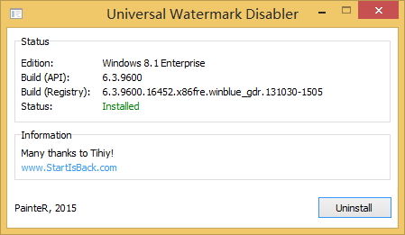 ȥϵͳˮӡUniversal Watermark Disabler1.0.3 ļ