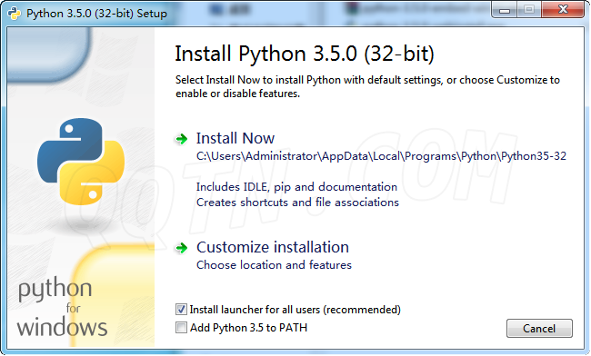 python 3.5 װ win323.5.0 °