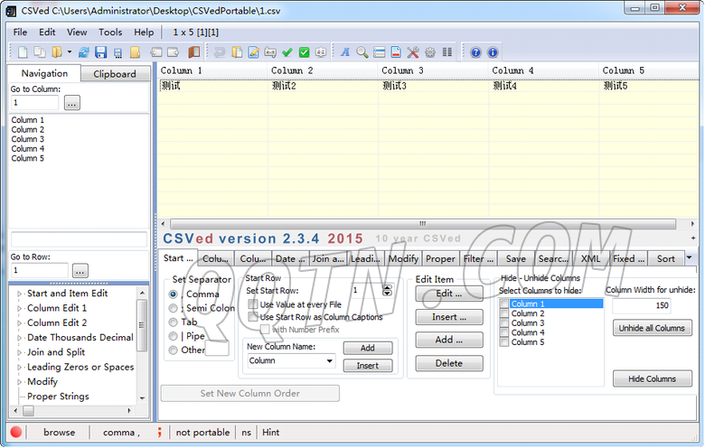 CSV༭CSVed2.3.4 ɫ