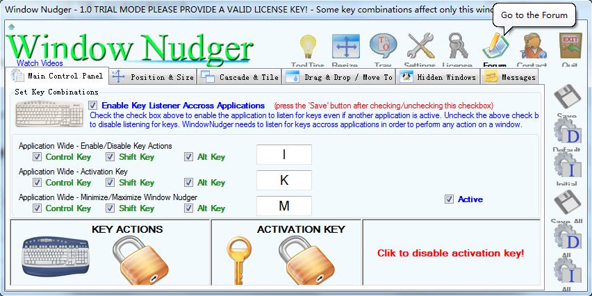 Window Nudgerv1.0 ɫ