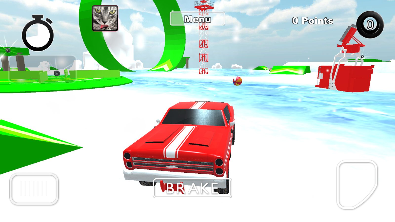 Snow Car Race  Stunts Extreme(ѩ܇ؼِ)v1.0 ׿