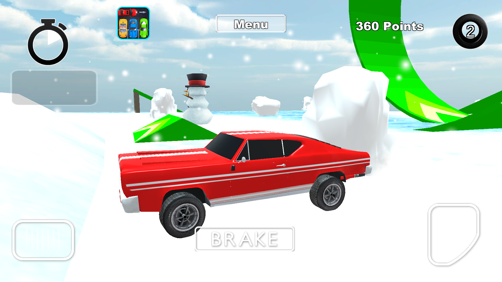 Snow Car Race  Stunts Extreme(ѩ܇ؼِ)v1.0 ׿