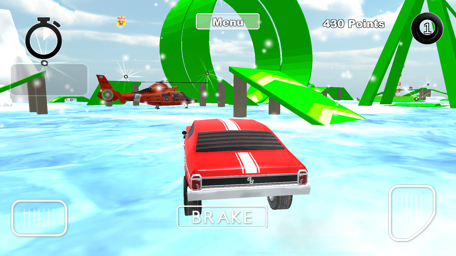 Snow Car Race  Stunts Extreme(ѩ܇ؼِ)v1.0 ׿