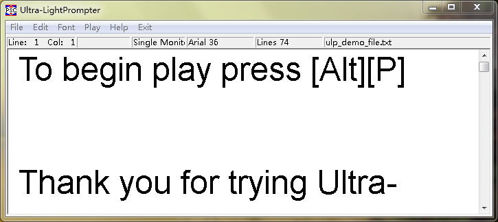 Ultra-LightPrompter1.3.2 Ѱ