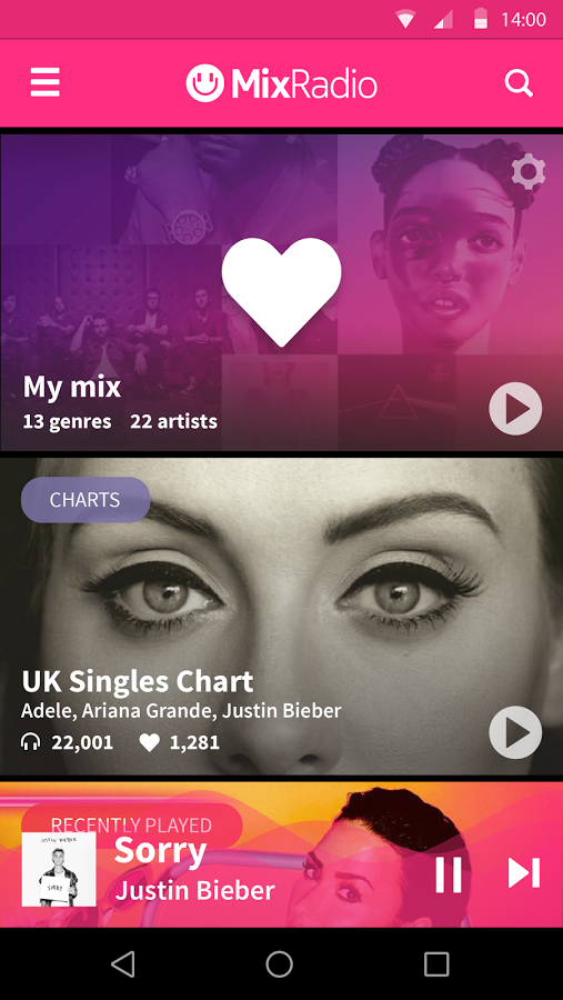 MixRadio׿v4.2.2588 ׿