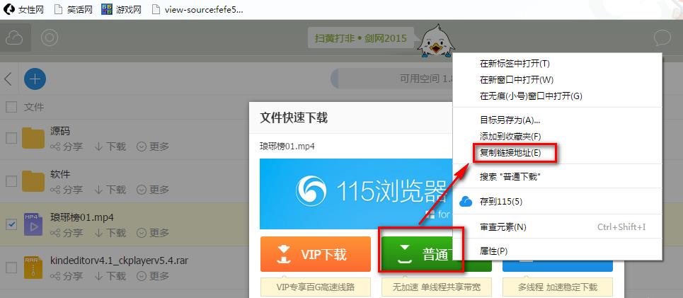 115网盘免VIP工具下载1.0 破解版