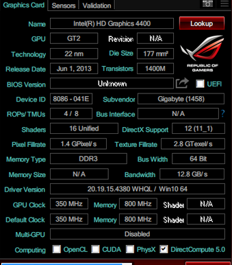 GPU-Z 1.14汉化中文版下载最新版