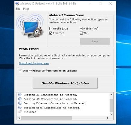 Windows 10 Update Switch