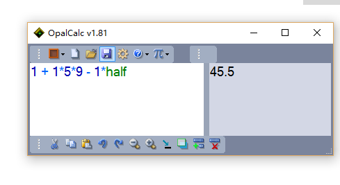 ȻԼOpalCalcٷ1.81 ɫ