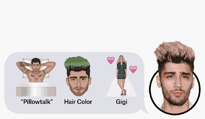 Zayn Malik emojipillowtalk