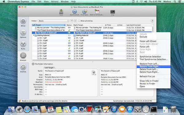 ChronoSync macv4.8.2 °