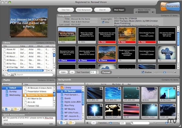 ProPresenter macv6.2.9 °