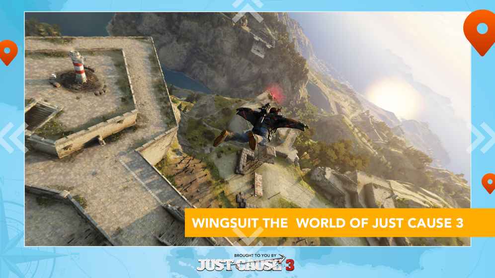 Wingsuit(正当防卫3翼装飞行手游下载)v1.0.15092314 安卓版