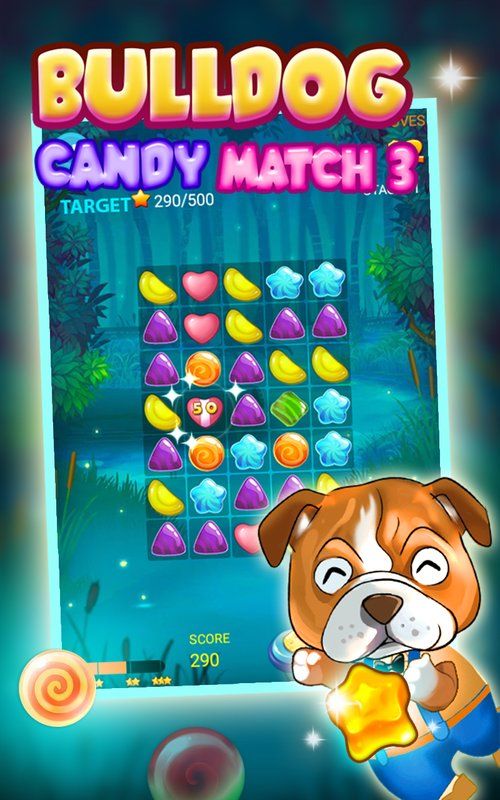 Bulldog Candy Match 3(ţȮǹ)v1.5 ׿