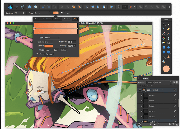 Affinity Designerİv1.6.1.93 PC