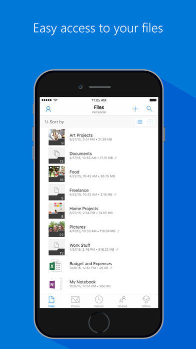 OneDrive iPhonev9.6.4