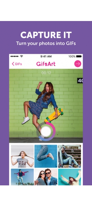 Gifs Artƻv1.8 iPhone