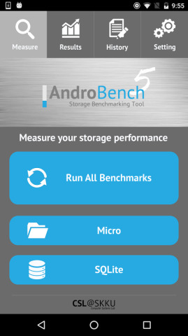 androbench5.0.1°