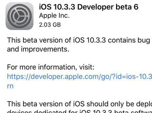 ios10.3.3beta6ϵͳ²