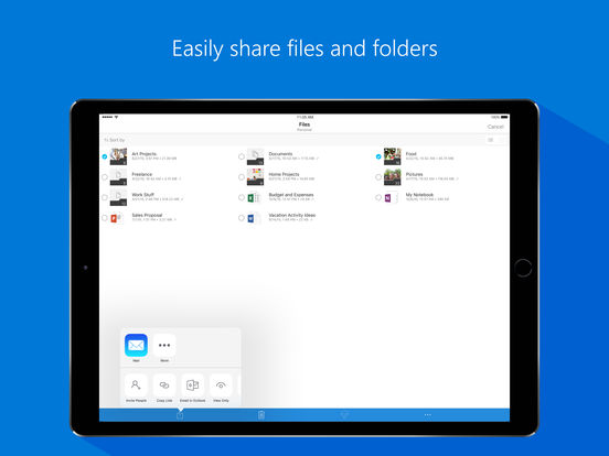 OneDrive iPadv8.20.2