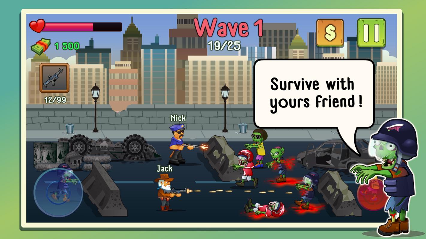 Two guys & Zombies(˺ͽʬ޽Ұ)v1.1.4 ׿