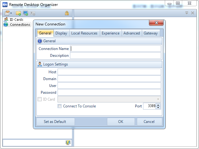 remote desktop organizer