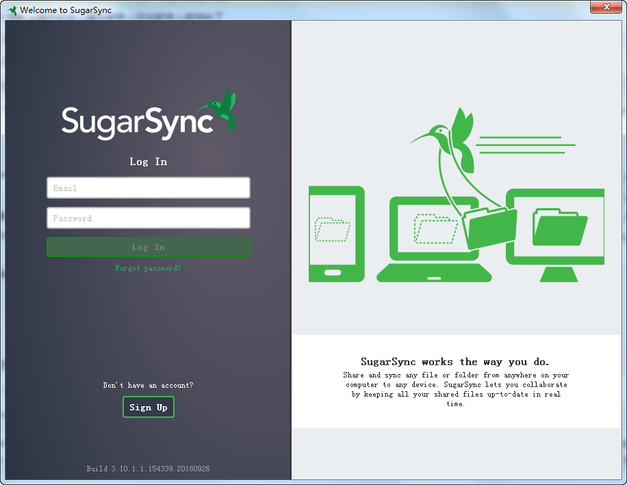 SugarSyncv3.10.1.1 °