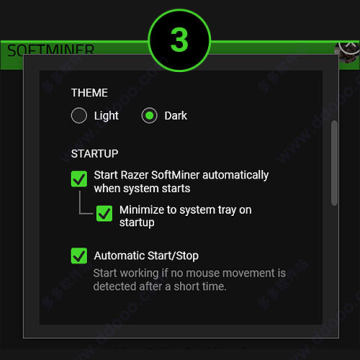 RAZER SoftMiner