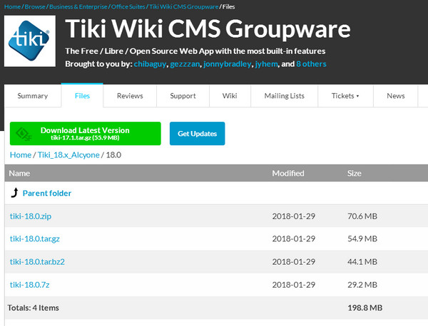 Tiki 18.0