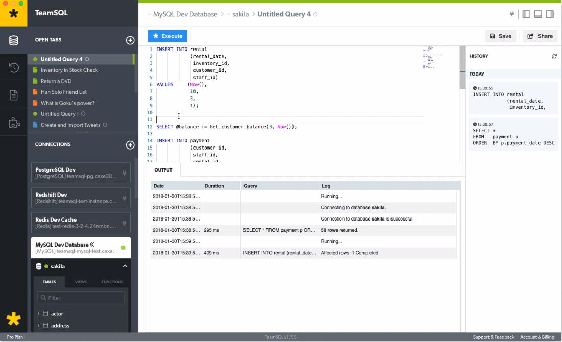 TeamSQL macv3.1 Ѱ