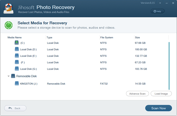 Jihosoft Photo Recovery for macv8.3 官方版