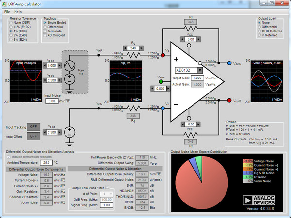 ADI DiffAmpCalcv4.0.34.8 官方版