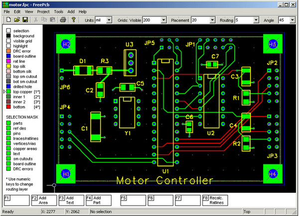 FreePCB（PCB设计软件）v2018 中文版