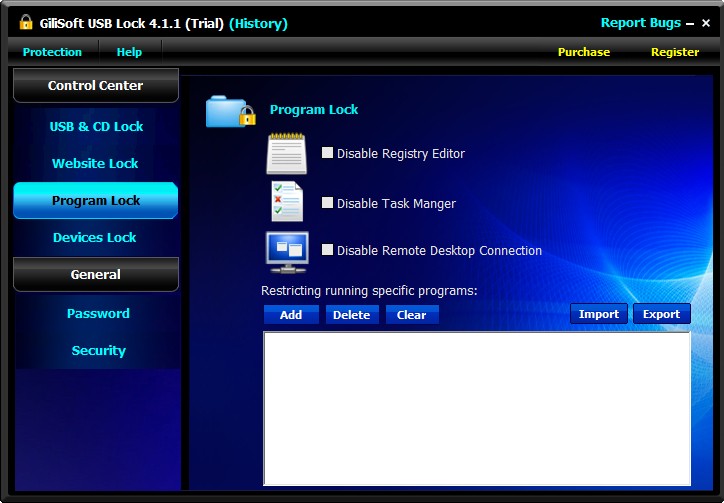 GiliSoft USB Lock(USBܹ)v6.6 ƽ